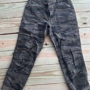 Lucky Brand Camouflage Ankle Pants